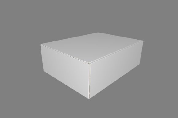 2 Size Gift Box SVG DXF Self Locking