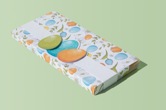 Big Box with Egg Belt 3D SVG Shapes