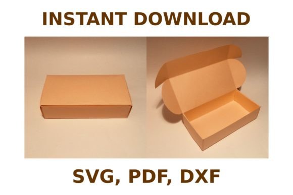 Cake Box Template – 3D SVG Freebies