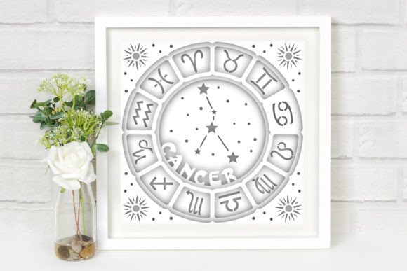 Cancer Shadow Box Svg 3D SVG
