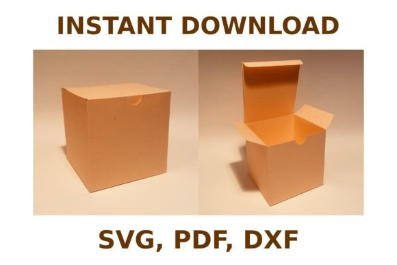 Classic Box Template 3D SVG Shapes