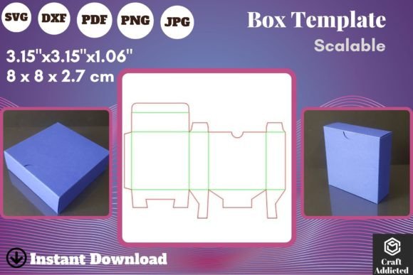 Downloadable Giftbox SVG,DXF,Pdg,Jpg,Png