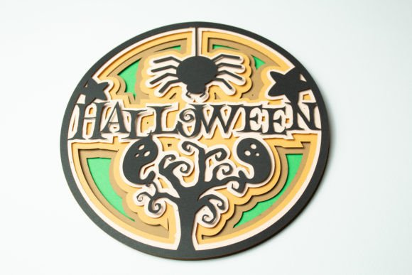 Halloween Layered Design 3D SVG
