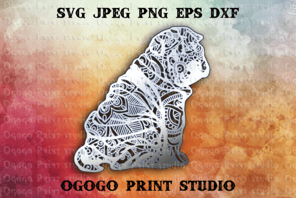 Shar Pei - 3D SVG and Other Creative Assets